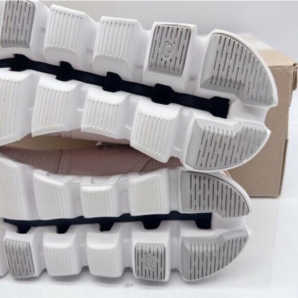 ON Cloud 5 Running Shoes Sneaker Shell/ White Pink Womens Size US 8.5 - Picture 11 of 12